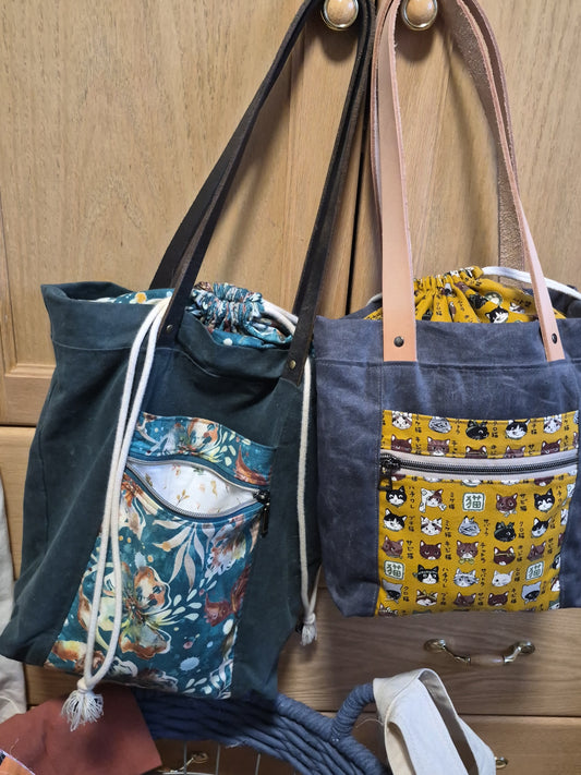 Firefly Tote, Waxed Canvas